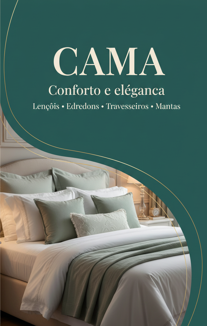 Coleção Cama - Bordas Quadradas