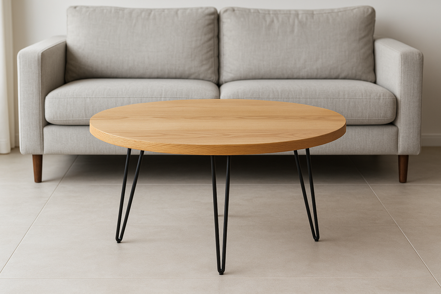 Mesa Centro - Vista Frontal