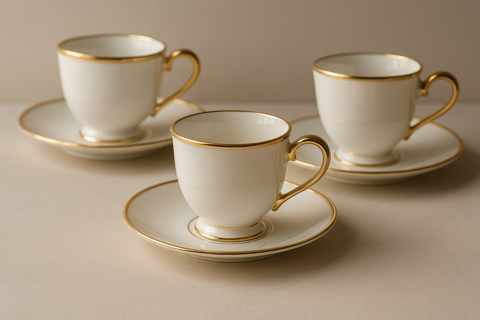 Conjunto Café Elegante
