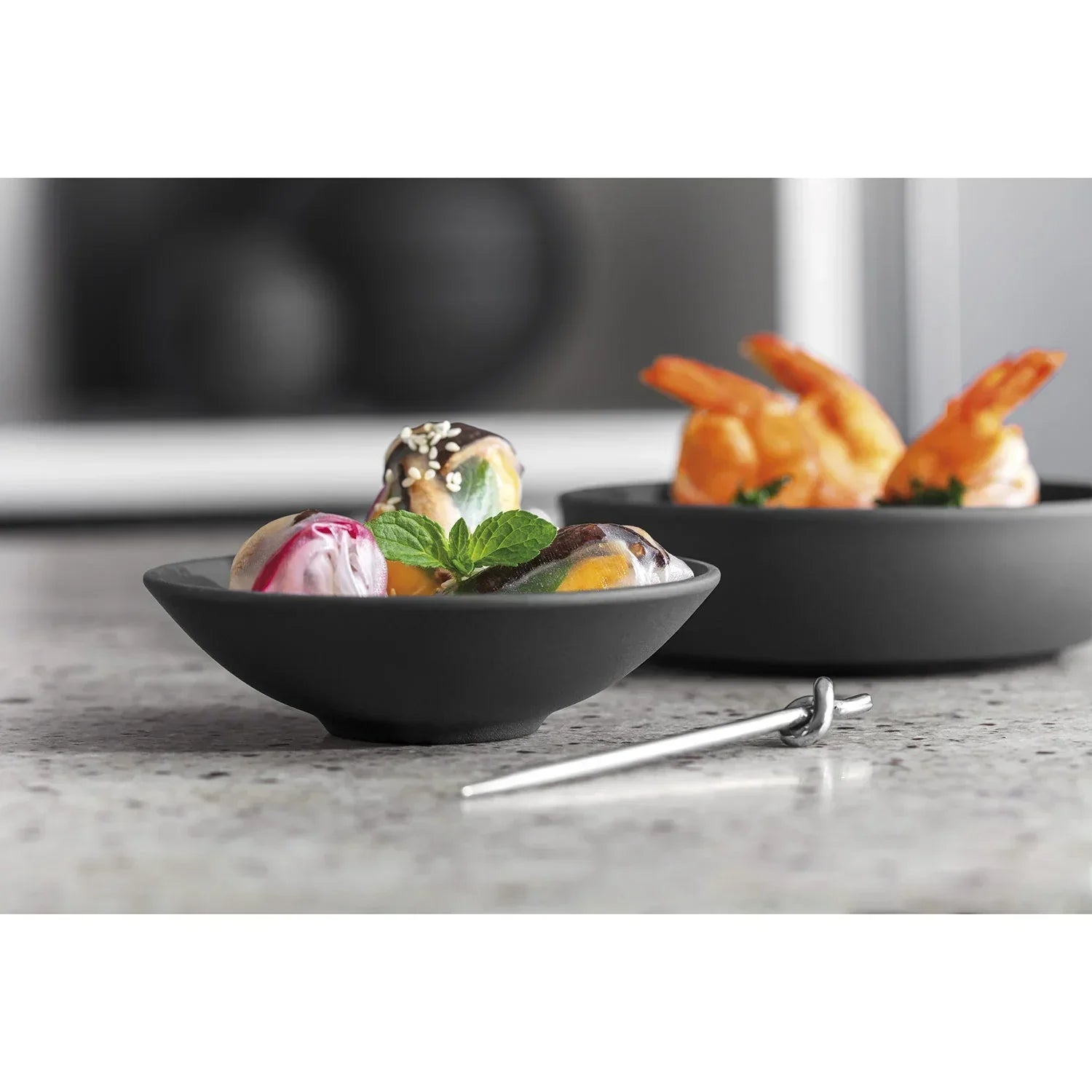 Conjunto de Jantar para 2 Pessoas - La Boule 7 Peças Preto