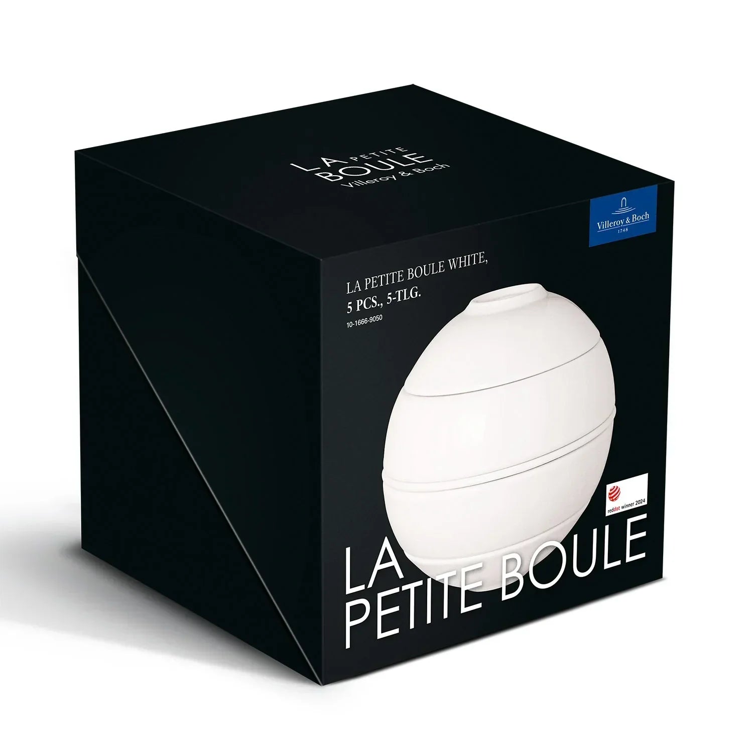 Conjunto de Jantar para 2 Pessoas - La Boule 7 Peças Branco