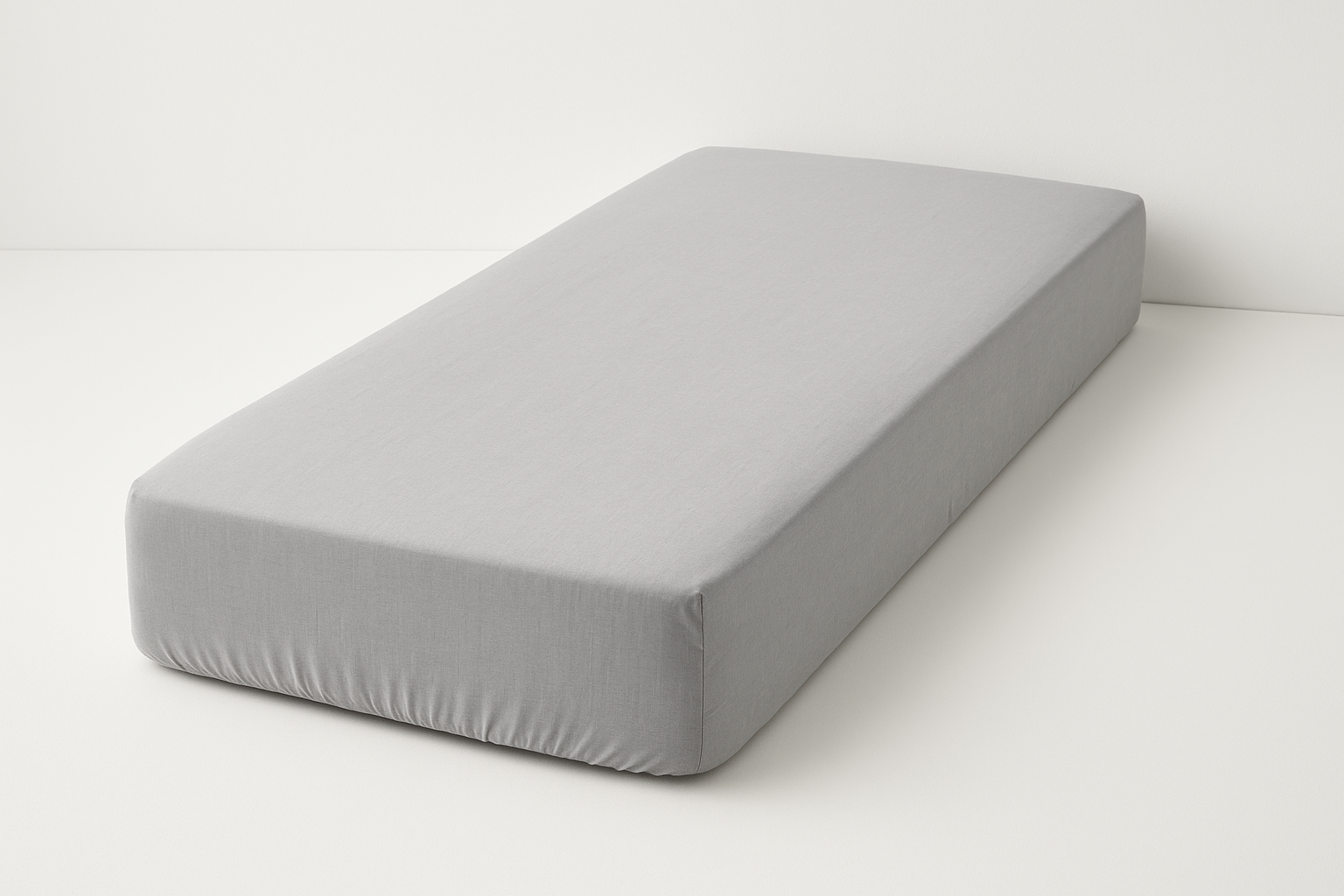 Lençol Solteiro Cinza - Principal