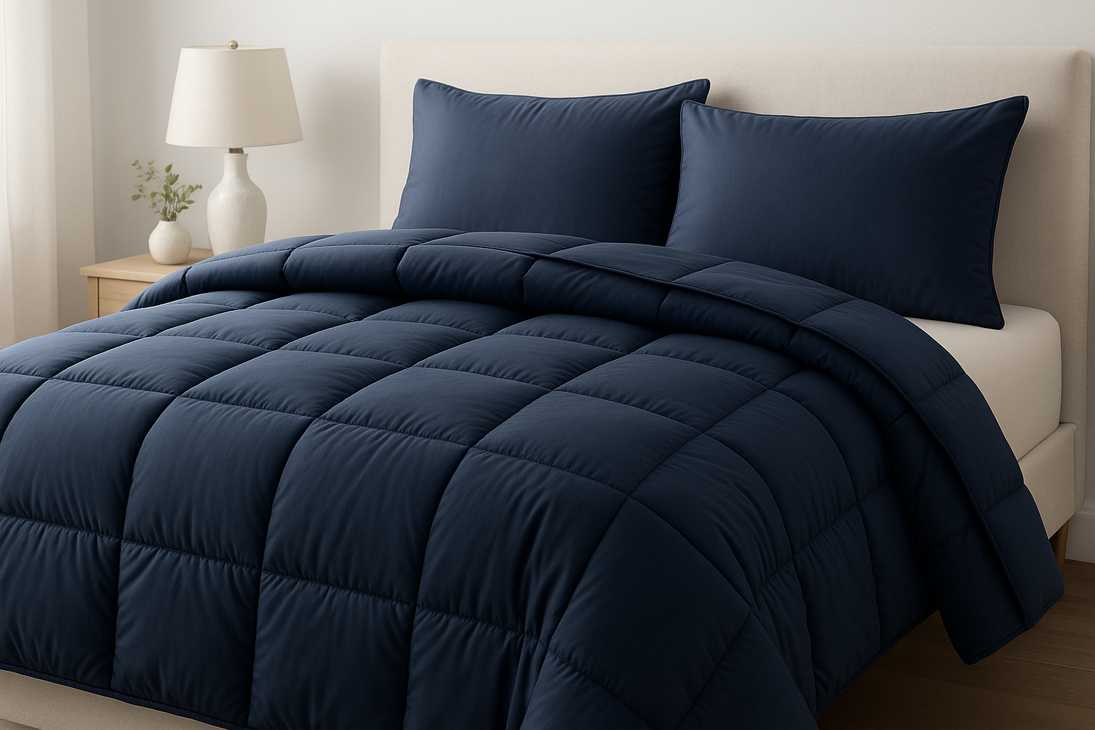 Edredom Azul Marinho - Principal