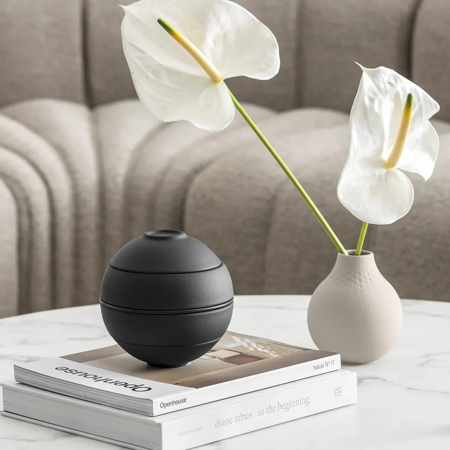 Conjunto de Jantar para 2 Pessoas - La Boule 7 Peças Preto